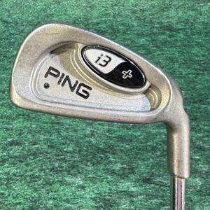 Vintage PING i3+ 7 Iron Mens Golf Club Steel Shaft Cushin Made in USA Single